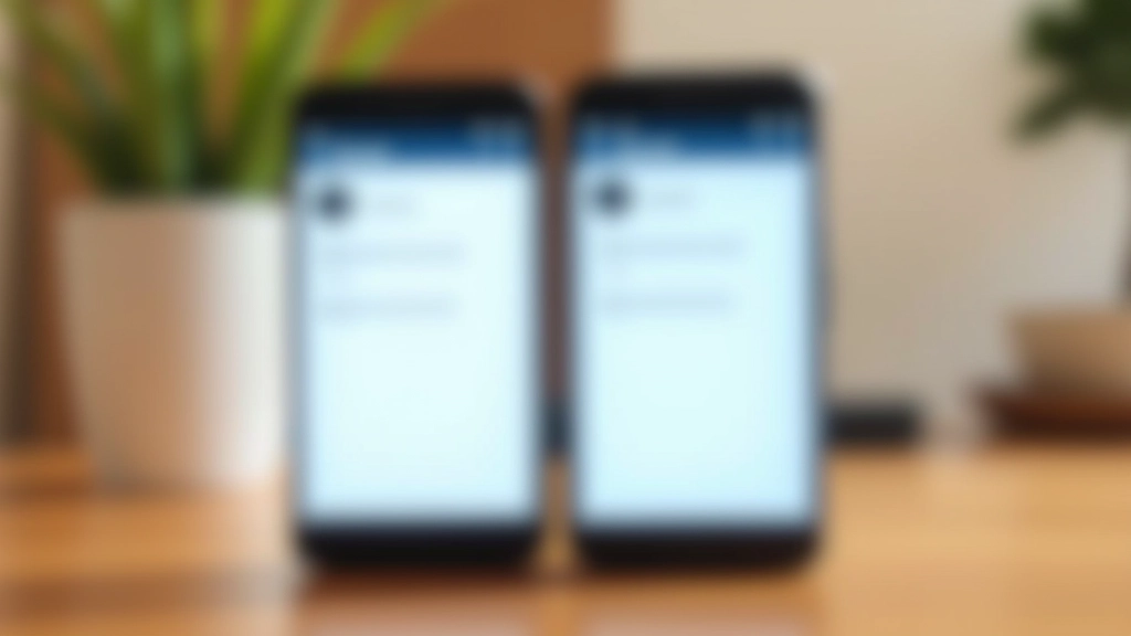 Dos dispositivos Android lado a lado mostrando las pantallas de inicio, configuración familiar lista